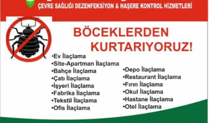 Uyuz ilaclama servisi