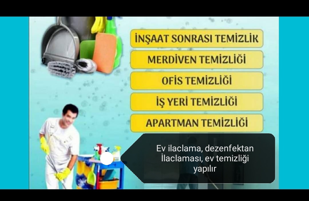 Temizlik hizmeti 